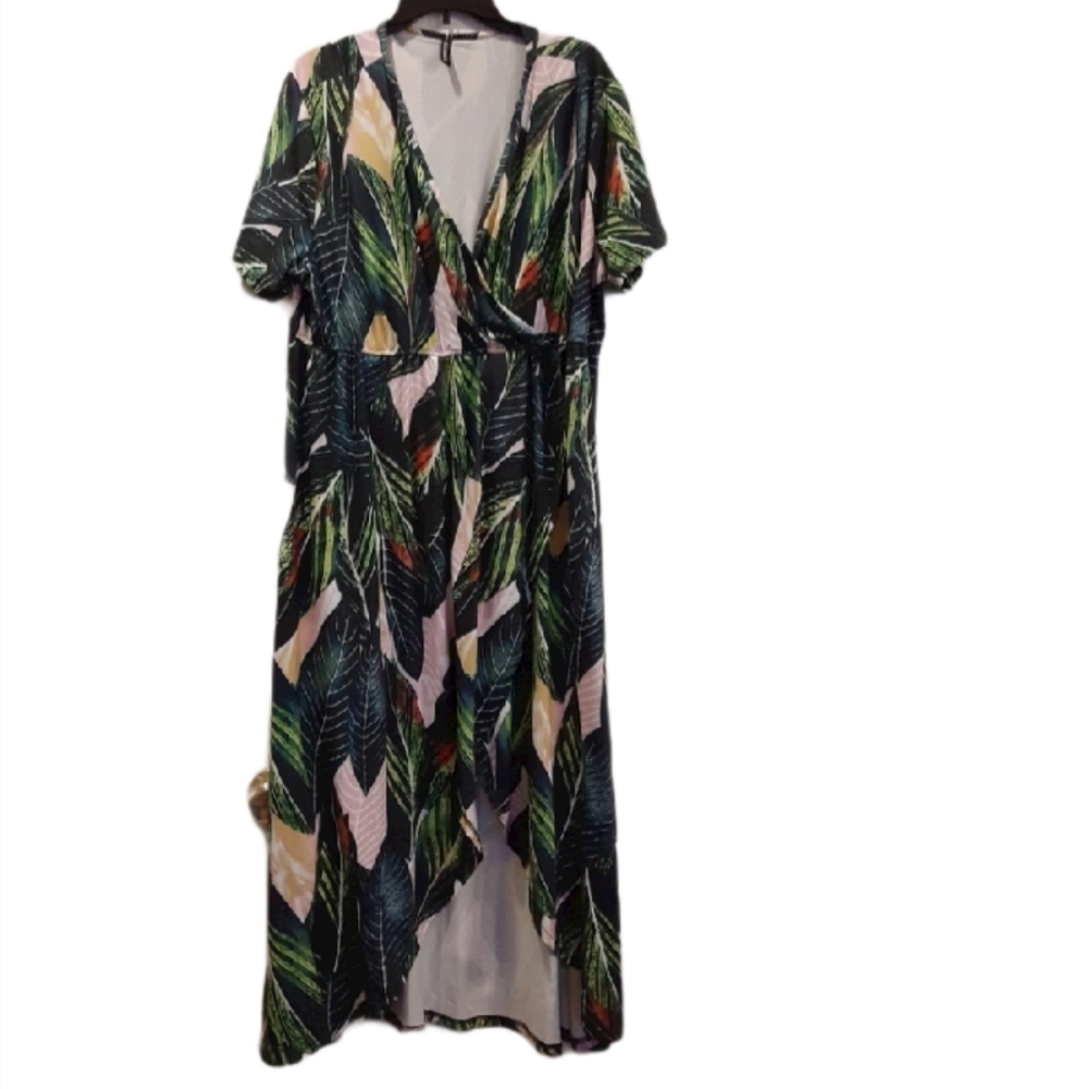 Allegrace Tropical Floral Dress Size 3X